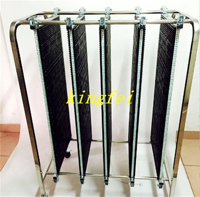 เครื่องยนต์ PCB Board Turnover SMT Board Transfer Cart การจัดการรถคัน