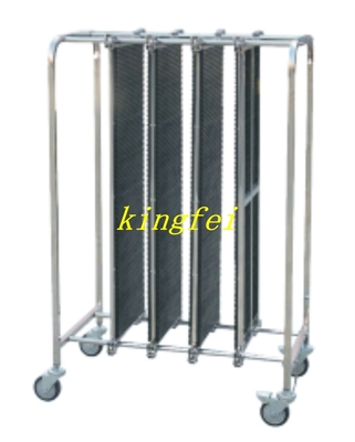เครื่องยนต์ PCB Board Turnover SMT Board Transfer Cart การจัดการรถคัน