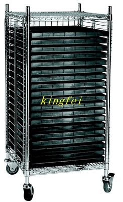 ซื้อ รถบรรทุกพอลเล็ตแบบต่อต้านสแตตติก SMT รถยนต์หมุนเวียน การผลิตออนไลน์