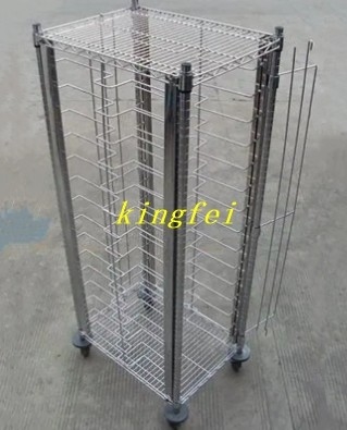 รถบรรทุกพอลเล็ตแบบต่อต้านสแตตติก SMT รถยนต์หมุนเวียน