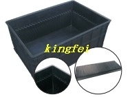 กล่องหมุนเวียนหลายประสงค์กล่องหมุนเวียนต่อต้านสติกกล่องระบบต่อต้านสติก