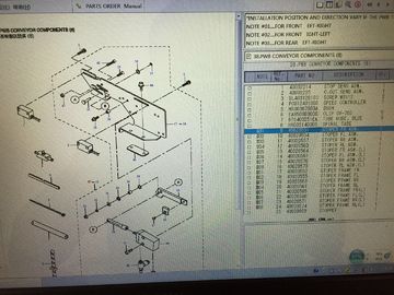 40020554 อะไหล่สตาร์ทอัตโนมัติ FLT ASM SMT สำหรับเครื่อง JUKI KE2050 ~ KE2080