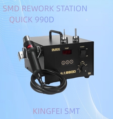 ไมโครคอมพิวเตอร์ ดิจิตอล Display SMD Rework Station 990D 990A สถานีอากาศร้อนรวดเร็ว