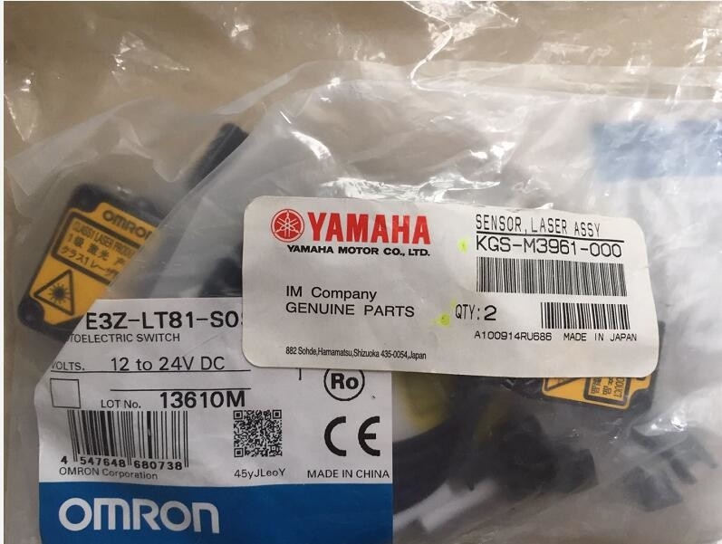 YG200 เซนเซอร์เลเซอร์ Assy SMT อะไหล่ KGS-M3961-00X E3Z-LT81-SO
