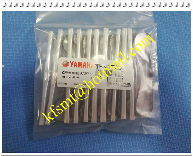 เข็มขัดนิรภัยของ Yamaha KHY-M7131-00X เข็มขัด 1, หัวสายพานลำเลียง SMT สำหรับแกน YG12 R