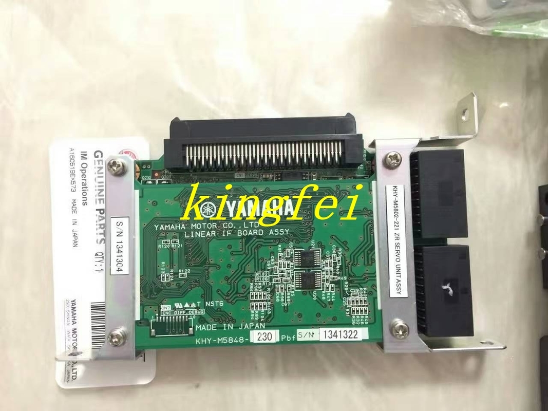 YAMAHA KHY-M5802-221 ZR Servo Unit Assy KHY-M5848-230 กระดาน IF เส้นตรง Assy YAMAHA เครื่องสํารอง